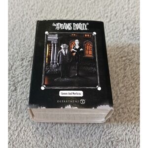 Department 56 Addams Family‎ Gomez And Morticia 6002949 Halloween Rare Retired